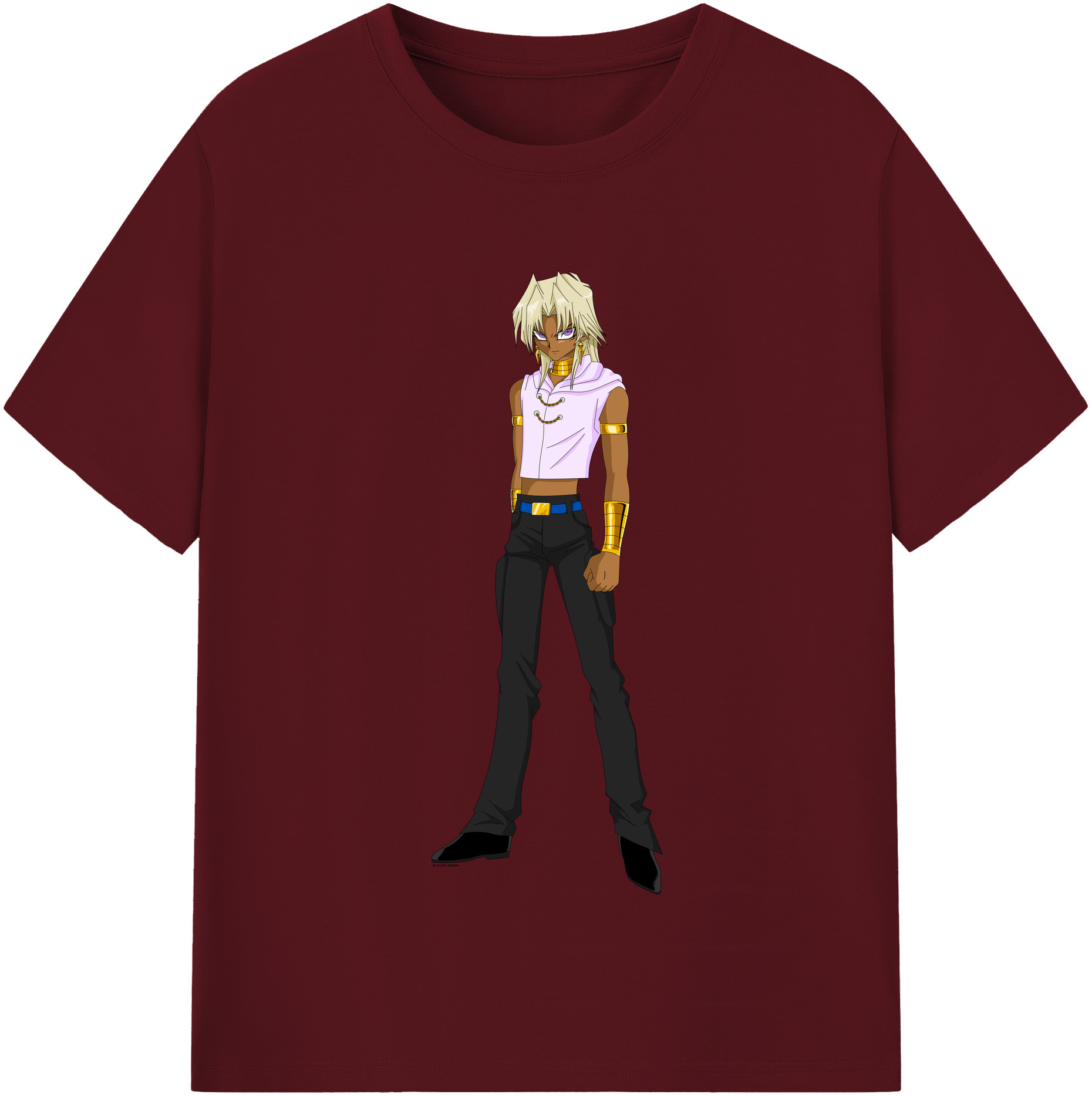 （画像用） 遊☆戯☆王 Yu-Gi-Oh! 綿100％半袖Tシャツ（フロントプリント）